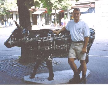 cow in Zurich, 1998
